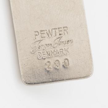 Jorgen Jensen, hänge "Pewter" tenn, Danmark.