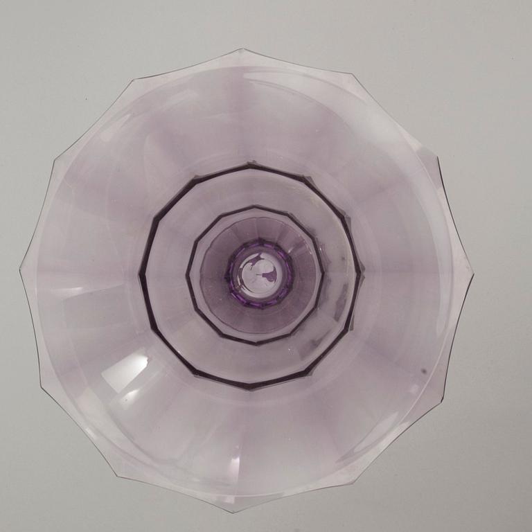 SKÅL, glas, 1900-talets första hälft.