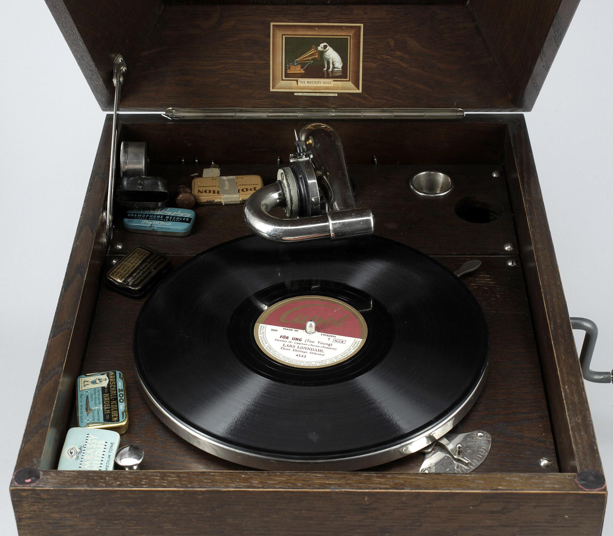 VEVGRAMMOFON, 1900-talets början.