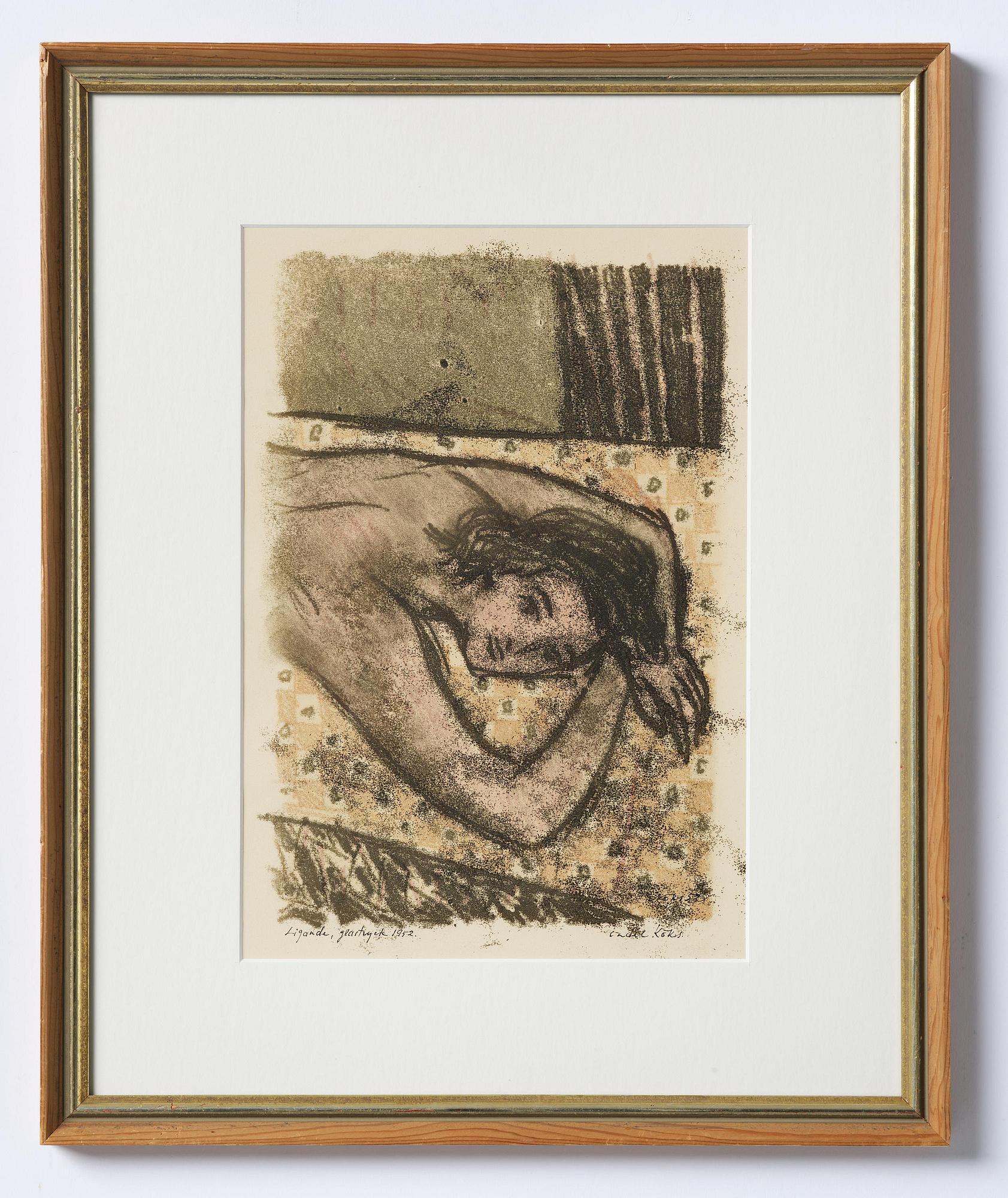 Endel Kõks, Reclining model.