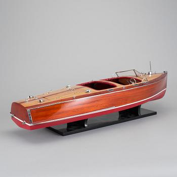 FARTYGSMODELL, "Criss Craft Barrel Back'', 2000-tal.