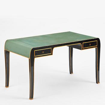 Carl Hörvik, a Swedish Grace desk, Nordiska Kompaniet, for Les Arts Décoratifs Suédois, Paris, 1928.