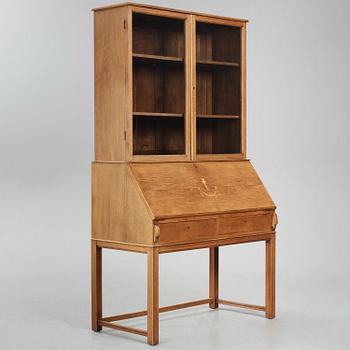 J. E. Blomqvist, a Swedish Grace writing cabinet with armchair, Uppsala, ca 1921.
