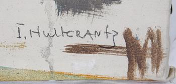 OKÄND KONSTNÄR, olja på duk, sign Hultcrantz.