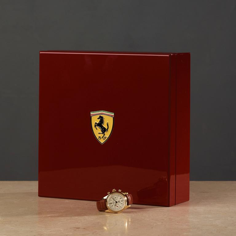 GIRARD PERREGAUX, SF (Scuderia Ferrari), Foudroyante Rattrapante, kronograf, armbandsur, 40 mm,
