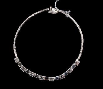 ARMBAND, 8 st briljantslipade diamanter, tot. ca 0.80 ct.
