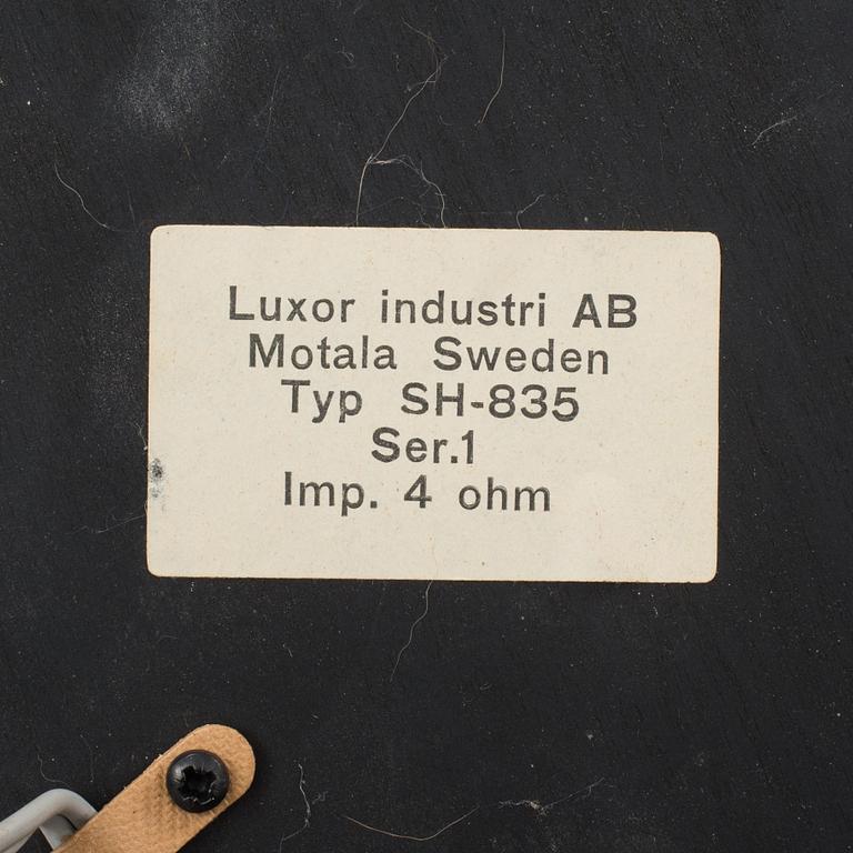 HÖGTALARE, ett par, Luxor, 1900-talets andra hälft.