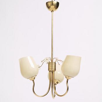 An Itsu, ceiling lamp, model ER 79/3", Finland 1950s.