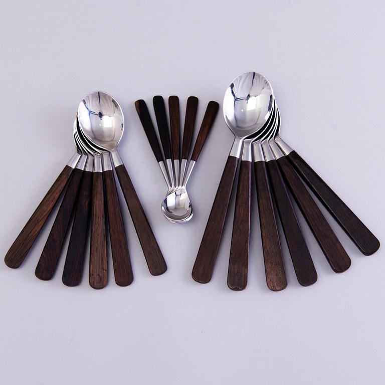 BERTEL GARDBERG, A 29-piece of 'Lion de Luxe' cutlery set for Hackman, Finland.