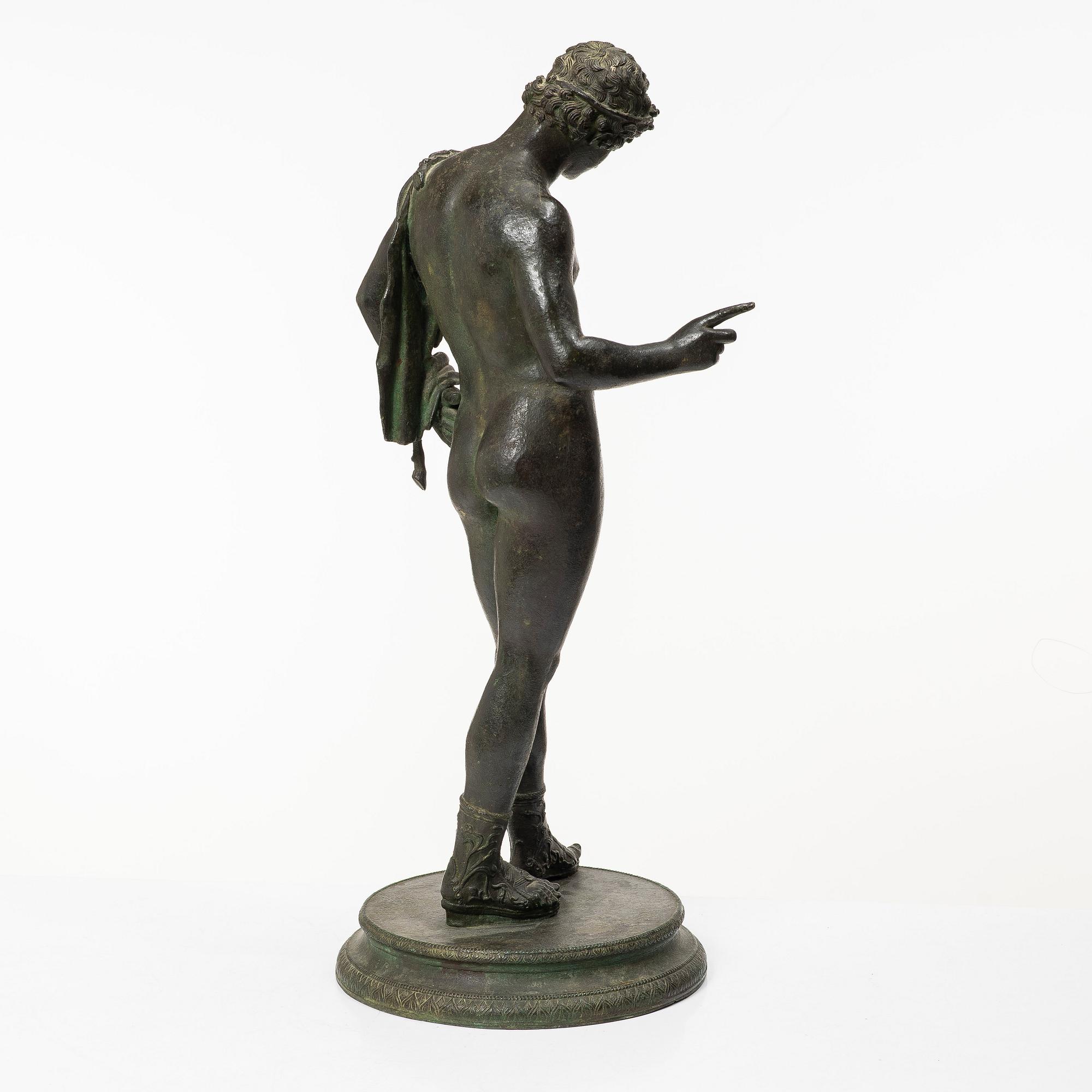 Sculpture, probably 20th century, Dionysus, called Narcissus.