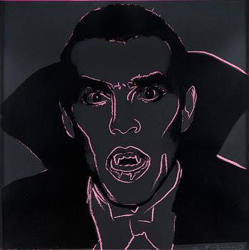 Andy Warhol, Dracula, from 'Myths'.