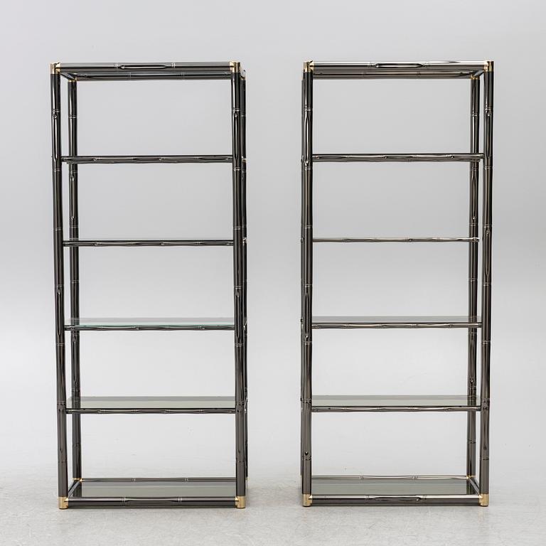 A pair of shelves, second half of the 20th century.