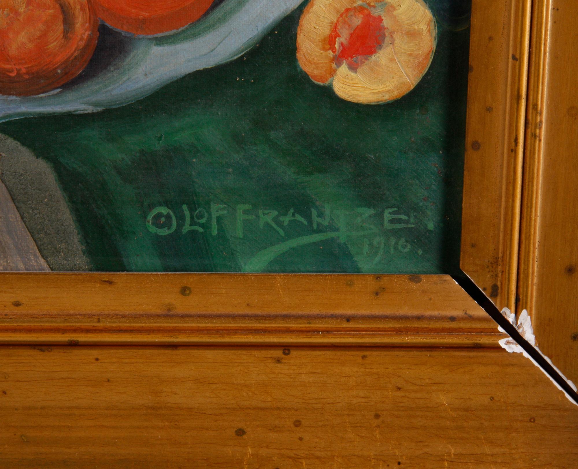 OKÄND KONSTNÄR, olja på duk, sign o dat 1916.