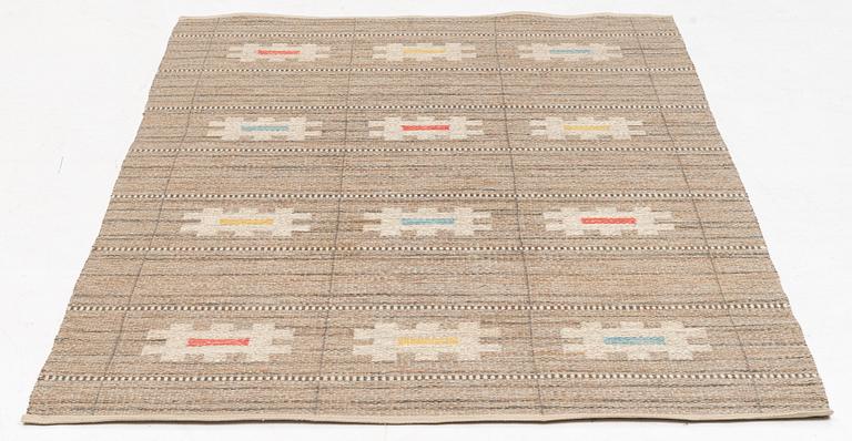 Rakel Carlander, a flat weave rug, c. 212 x 138 cm.