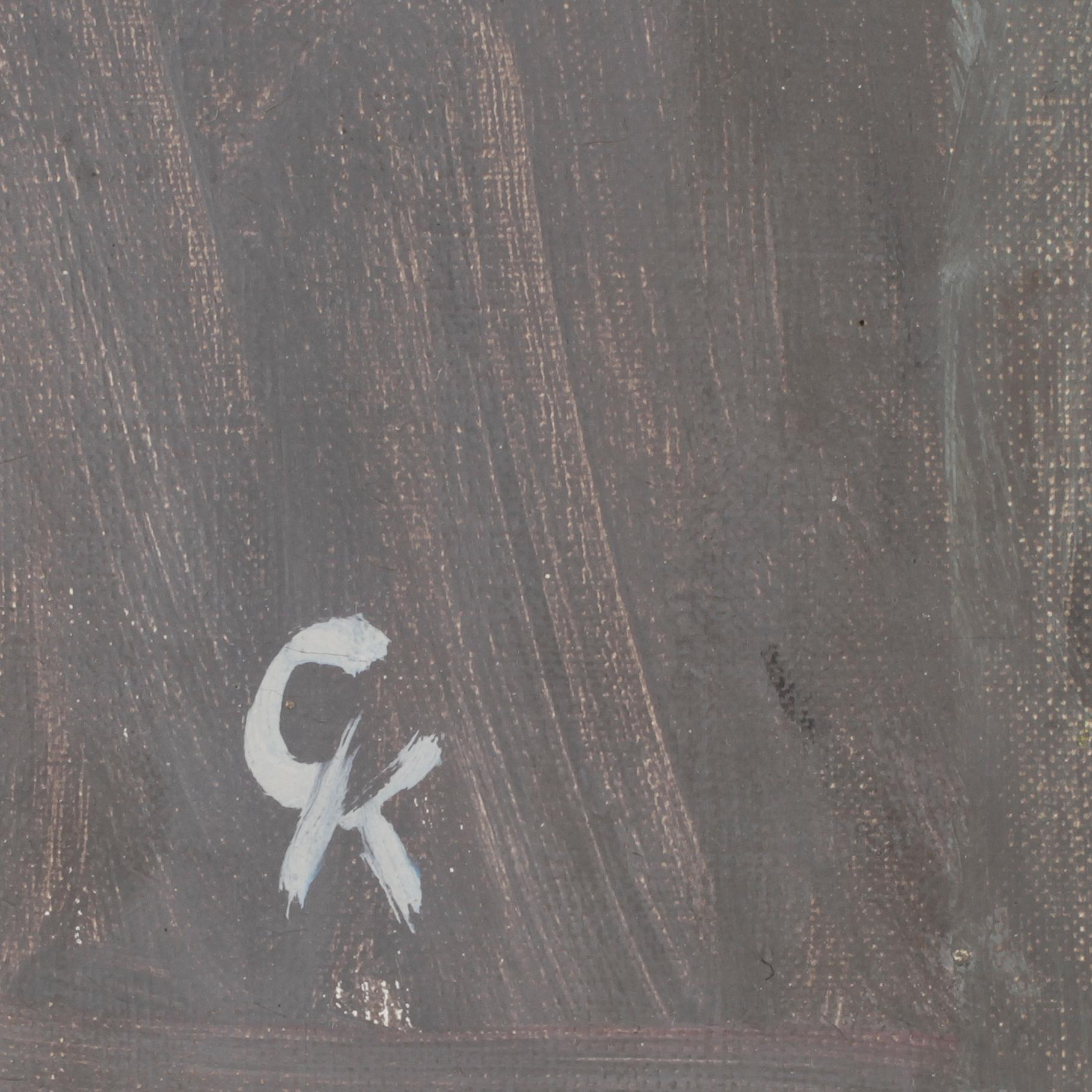 GRETA KNUTSON-TZARA, olja på duk, monogramsign.