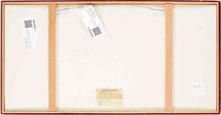 THEA EKSTRÖM, blandteknik på pannå, signerad och daterad 58.