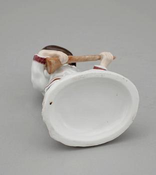 FIGURIN, porslin, Ryssland, 1800-tal.