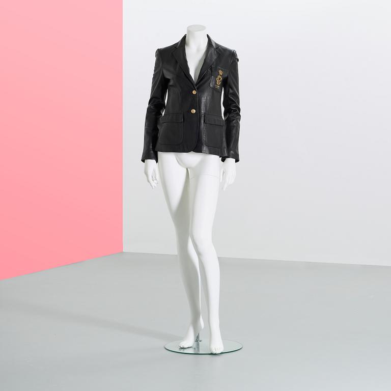 SKINNKAVAJ, Ralph Lauren, storlek 6.