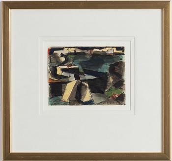 Olle Bonniér, "Woman on the Way to the City" (Cadaques).