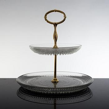 FAT, 10+10 samt KAKFAT, Glas, "Kastehelmi", Oiva Toikka, Iittala.