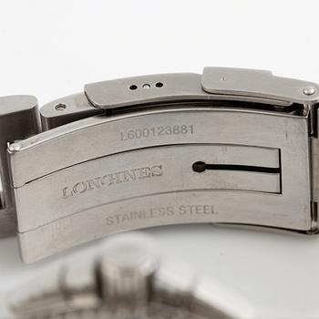 Longines, Hydro Conquest, chronograph, wristwatch, 41 mm.