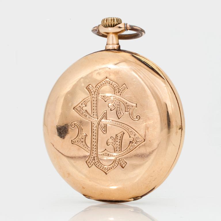 POCKET WATCH, "RWCO", 48 mm.