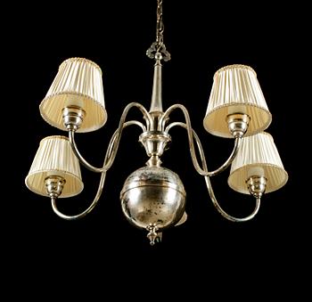 TAKLAMPA, 1900-talets första hälft, höjd 54 cm.
