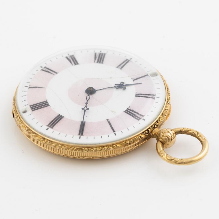 Pocket watch, 42 mm.