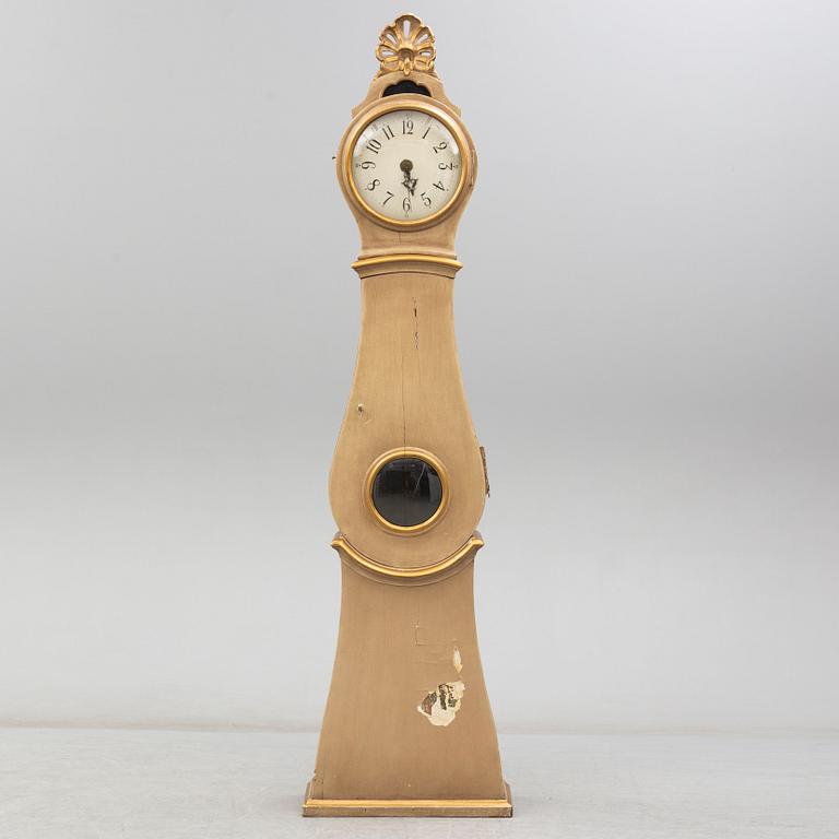 An 18th century rococo longcase clock.