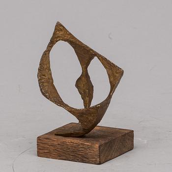 ARNE JONES, "Kopparblomman", skulptur, brons. Signerad och daterad -56. Numrerad 11/65.