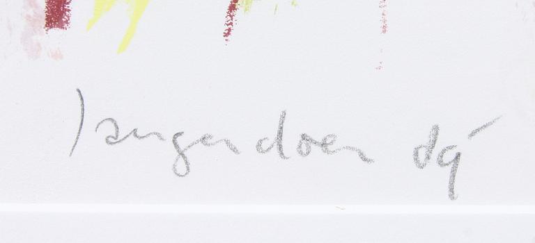 OKÄND KONSTNÄR, grafiskt blad, sign, dat  o nr 64/120 ET.