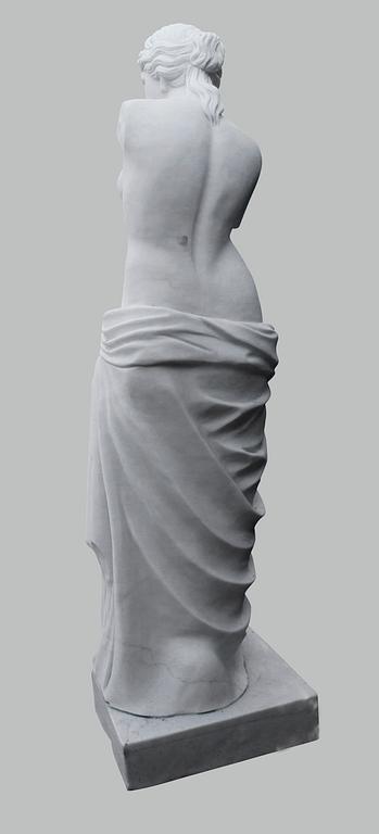 SKULPTUR, marmor, modern tillverkning.