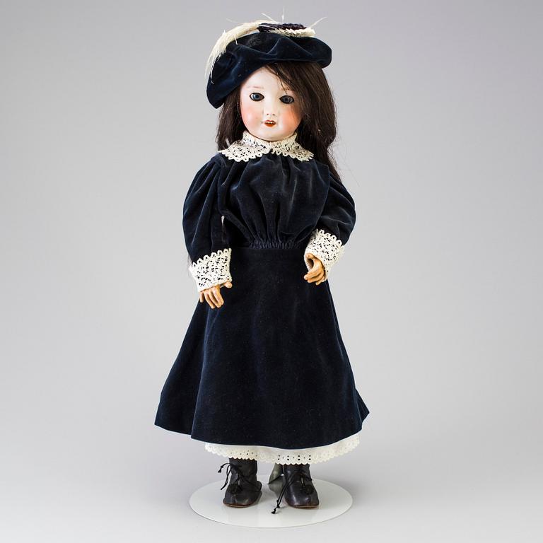 A bisque head doll by S.F.B.J, Paris, France, 1910s.