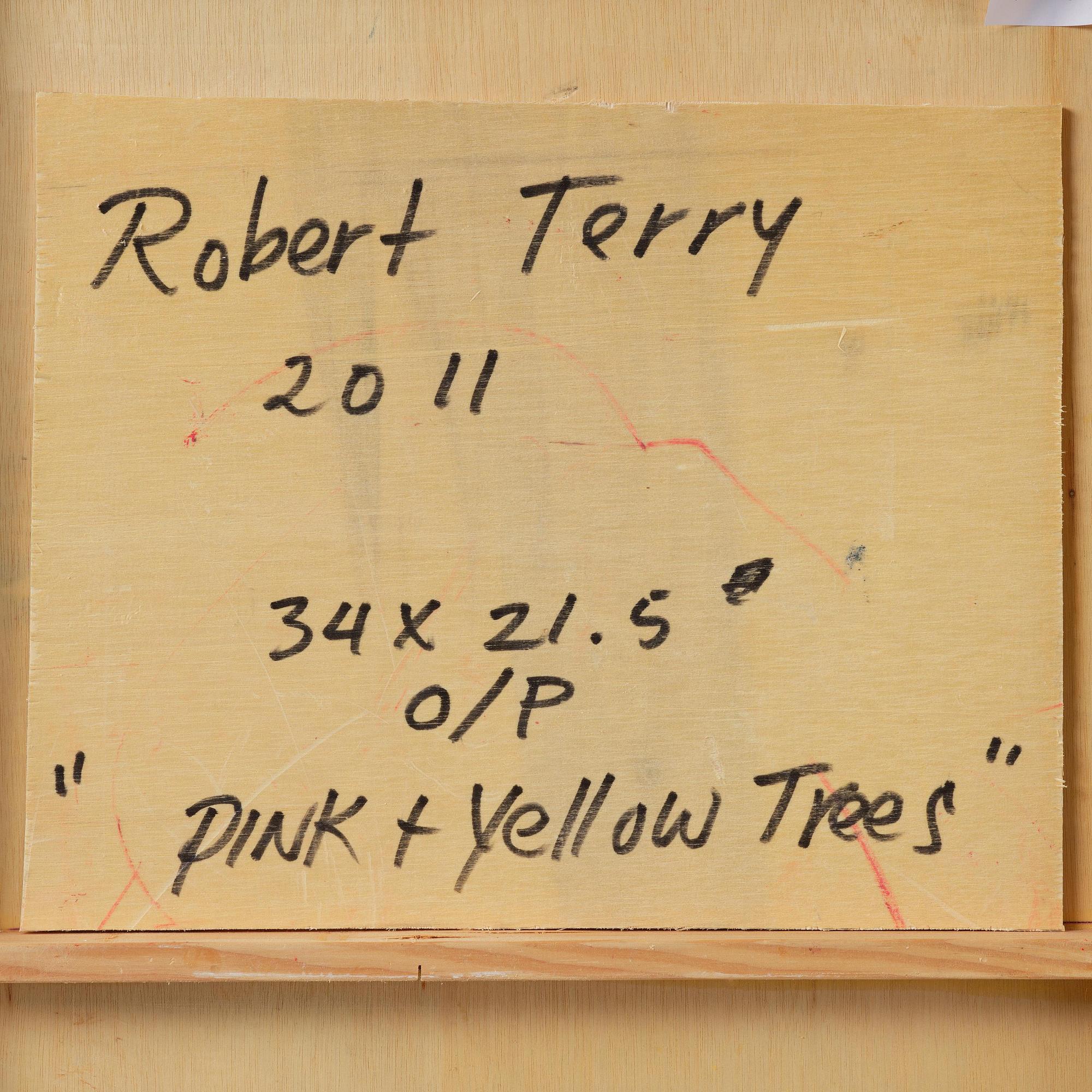 Robert Terry, "Pink + Yellow Trees".