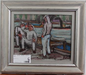 PORTIN, CHARLES, pastell, sign.