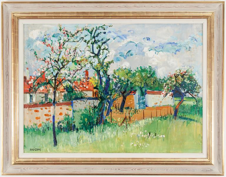 YOLANDE ARDISSONE, olja på duk, signerad Ardissone.