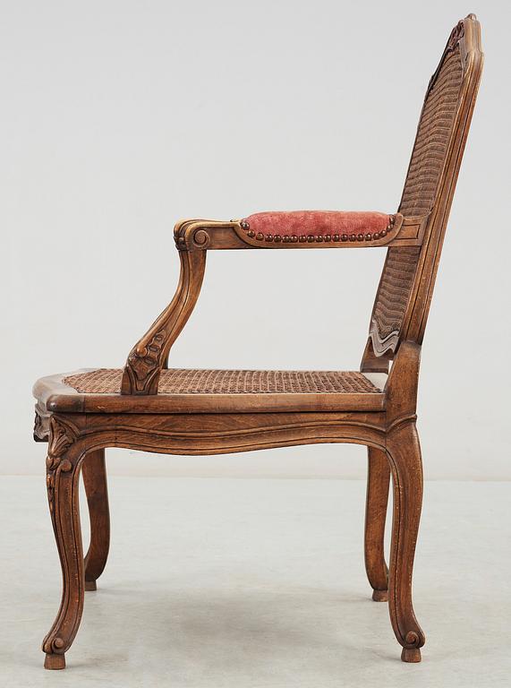 KARMSTOL, Louis XV stil, 1800.