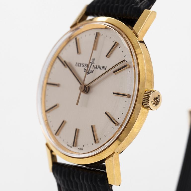 Ulysse Nardin, rannekello, 34 mm.