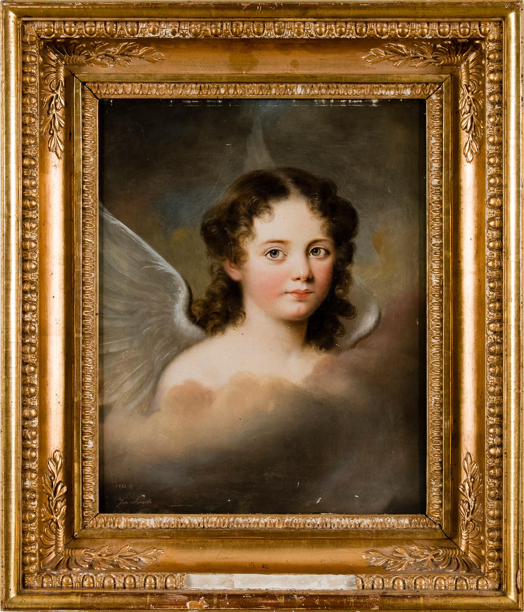 JOHAN ERIK LINDH, OLGA ARMFELT, THREE YEARS OLD.