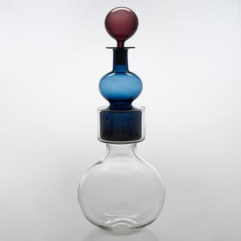 Kaj Franck, a decanter, 'The Bells of Kremlin', signed K. Franck, Nuutajärvi, Notsjö -62.