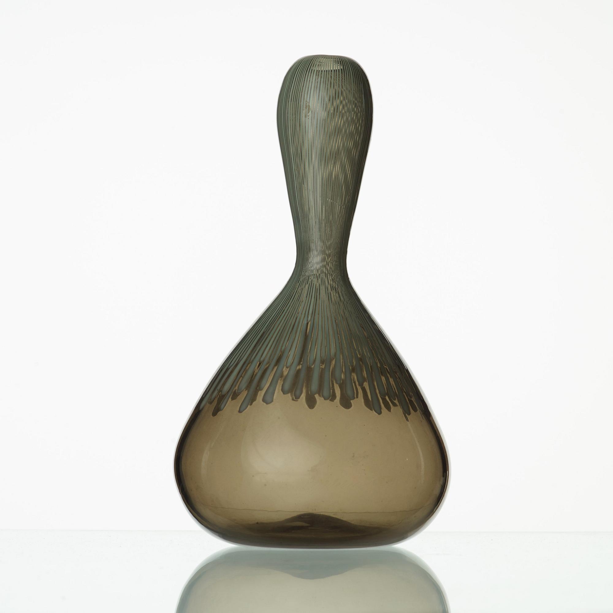 Ludovico Diaz De Santillana, a 'Cannette' vase, Venini, Italy 1960's.