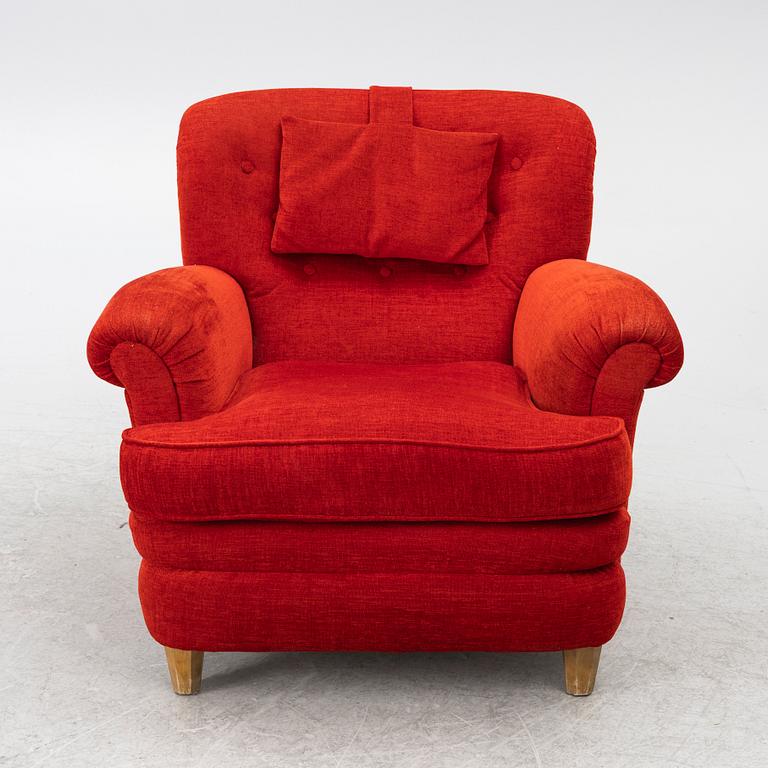 Josef Frank, fåtölj, modell 568, Firma Svenskt Tenn.