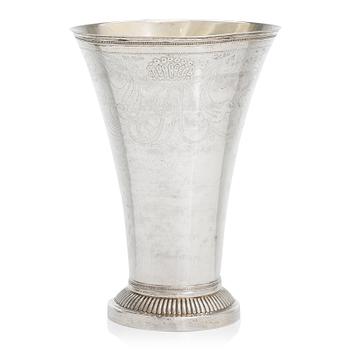 J. Henrik Frodell, a Swedish silver wedding-beaker, Stockholm 1799.
