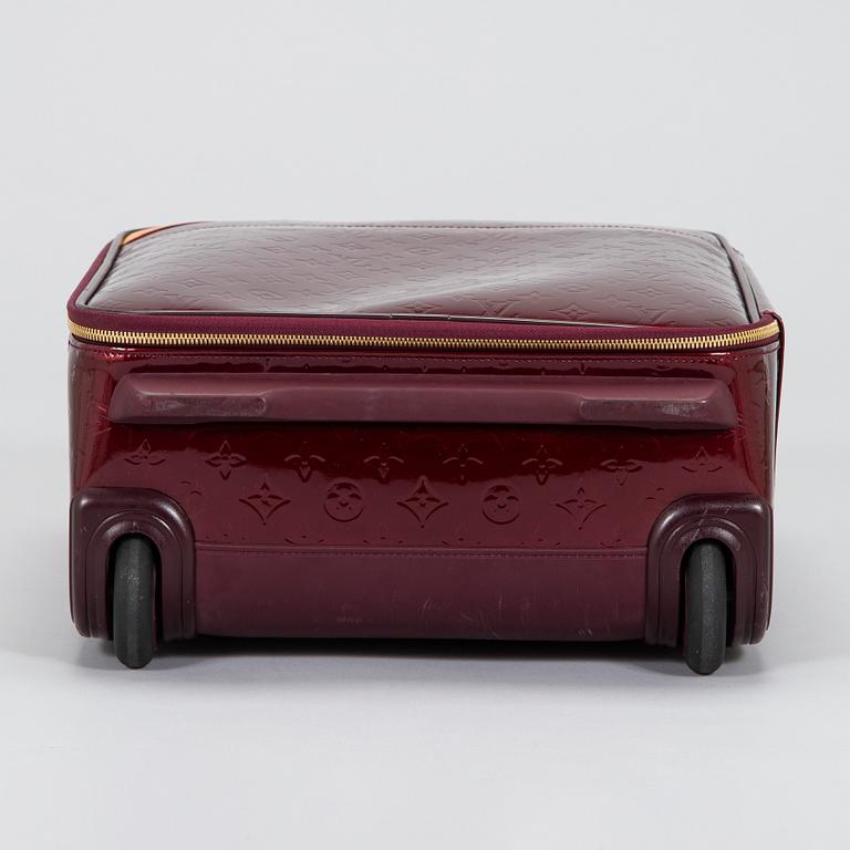 Louis Vuitton, a Monogram Vernis 'Pégase 45', suitcase.
