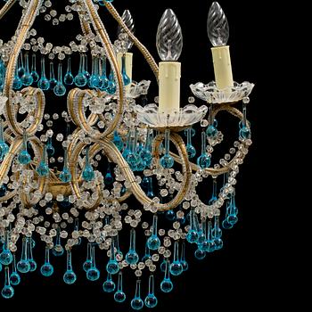 A 1930's/40's chandelier.