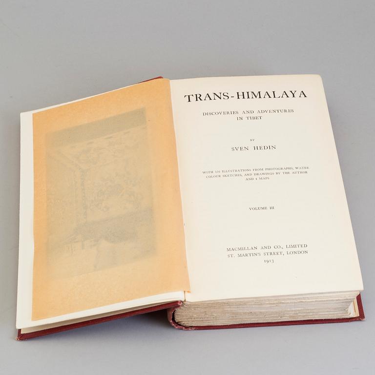 BOOKS, Asia, Sven Hedin, Sven Hedin.