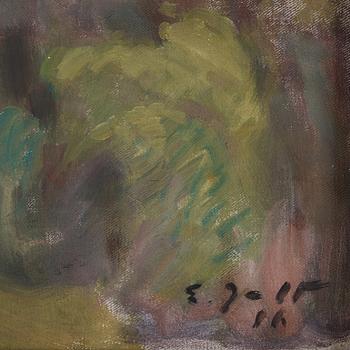 Eero Järnefelt, Bergigt landskap med skog.