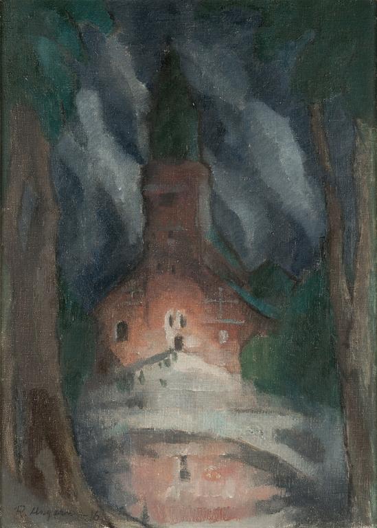 Ragnar Ungern, oil on canvas, signed and dated -16.