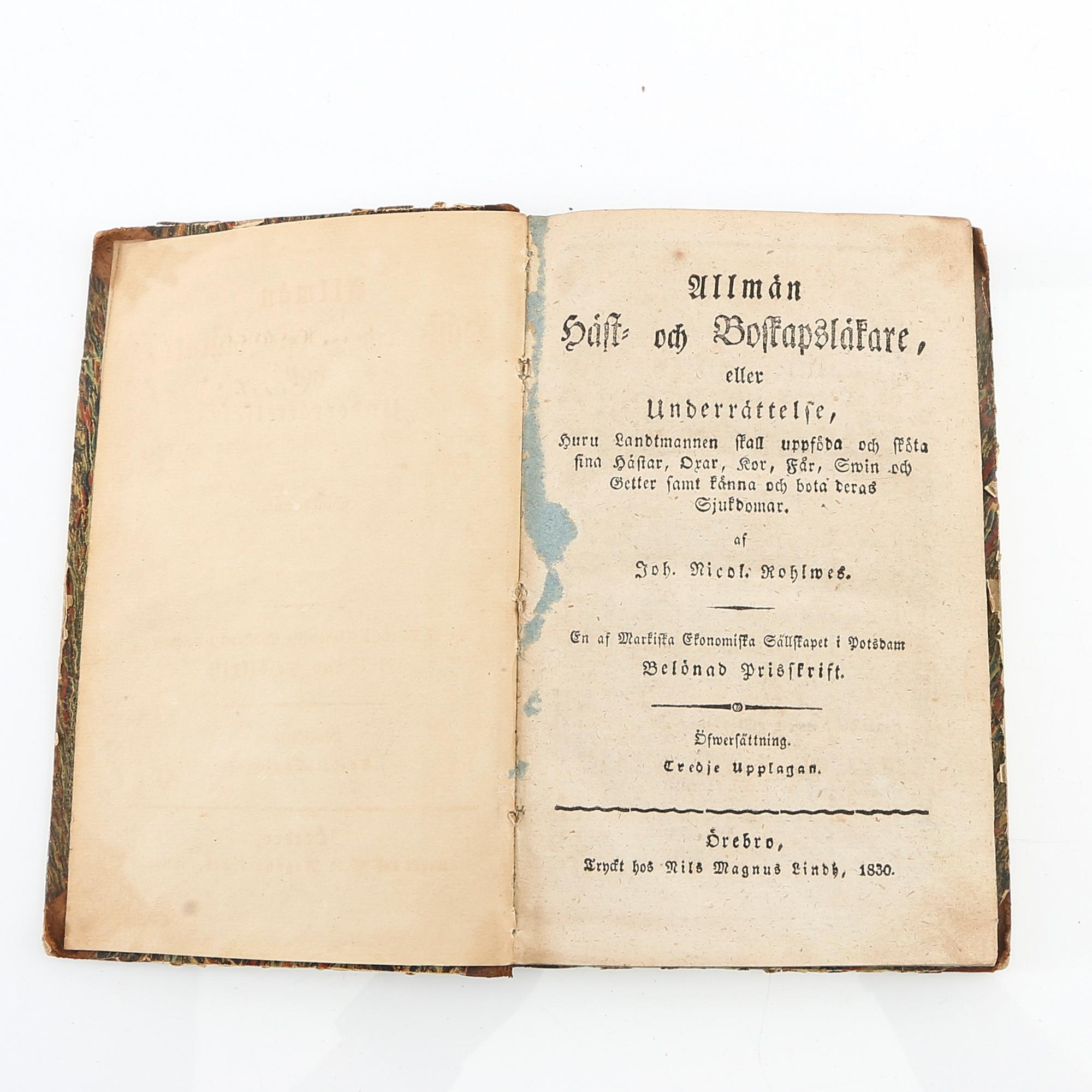 Books on Horses, 4 vols.