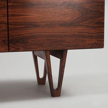 An Ib Kofod Larsen palisander sideboard, Säffle, Sweden, 1960's.